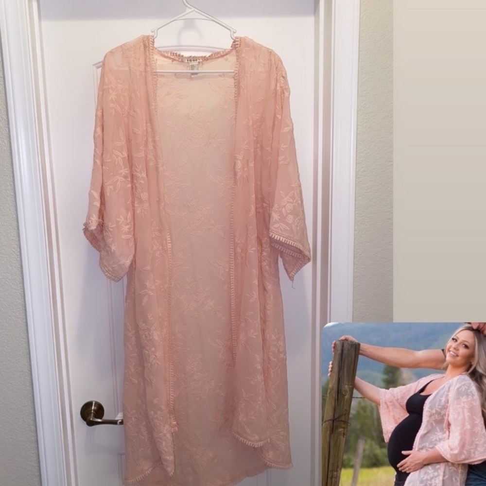 Lace Over Long Cover Up